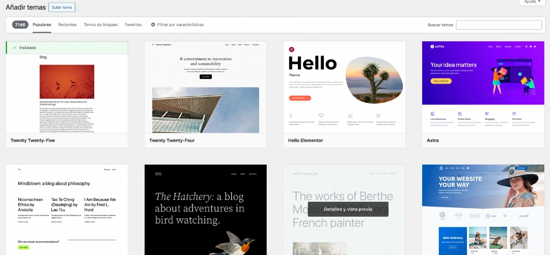 tema de wordpress desde repositorio